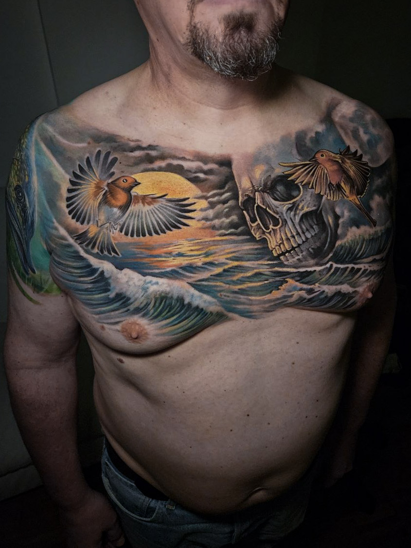 Color Tattoo von Oleksii Chykhman in Hamburg — Arbeit 4
