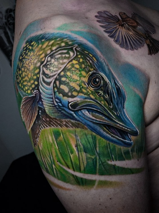 Color Tattoo von Oleksii Chykhman in Hamburg — Arbeit 6