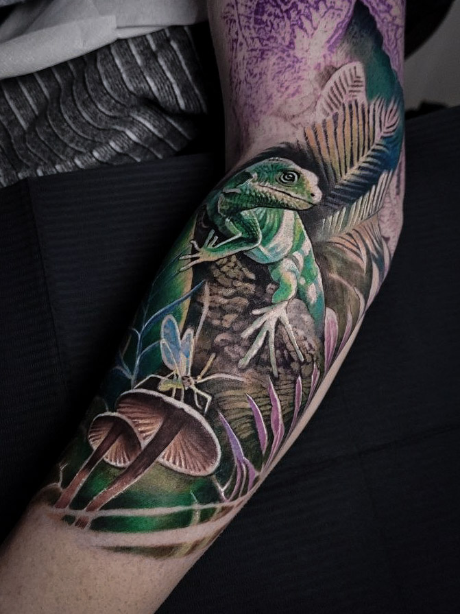 Color Tattoo von Oleksii Chykhman in Hamburg — Arbeit 7