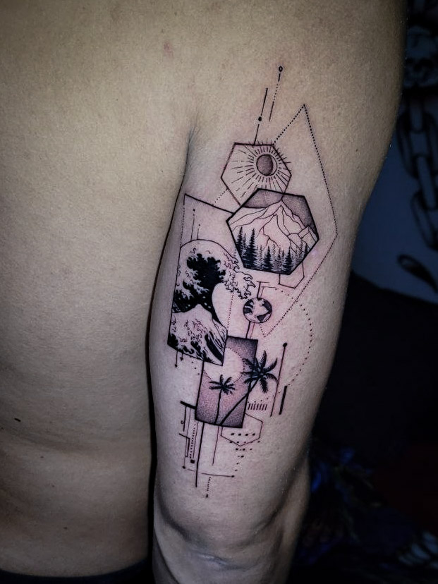 Mini Tattoo von Oleksii Chykhman in Hamburg — Arbeit 5
